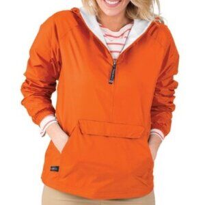 Orange Charles River Classic Solid Pullover